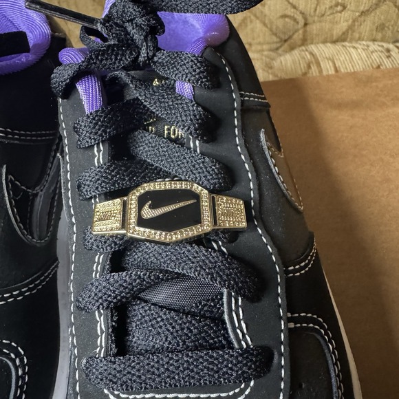 Nike Air Force 1 Low '07 LV8 GS 'World Champ' DQ0300-001 GS Size 3.5Y - Picture 6 of 10